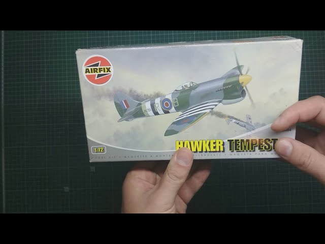 Обзор Hawker Tempest mk.V от Airfix