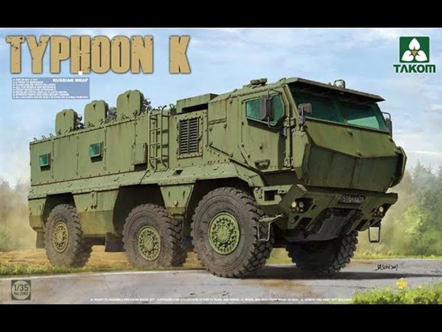 TYPHOON-K KAMAZ от TAKOM. Тайфун. Сборка и общие впечатления 4 часть