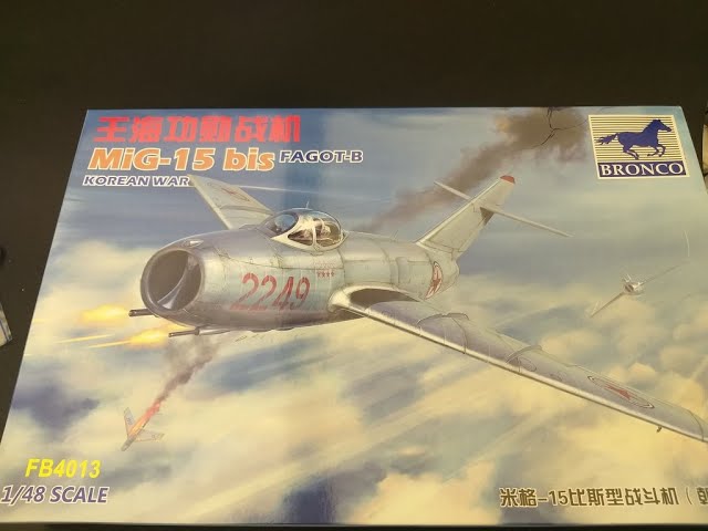 МиГ-15бис от BRONCO  в масштабе 1:48. Корейская война / BRONCO MiG-15bis in 1:48 scale. Korean War