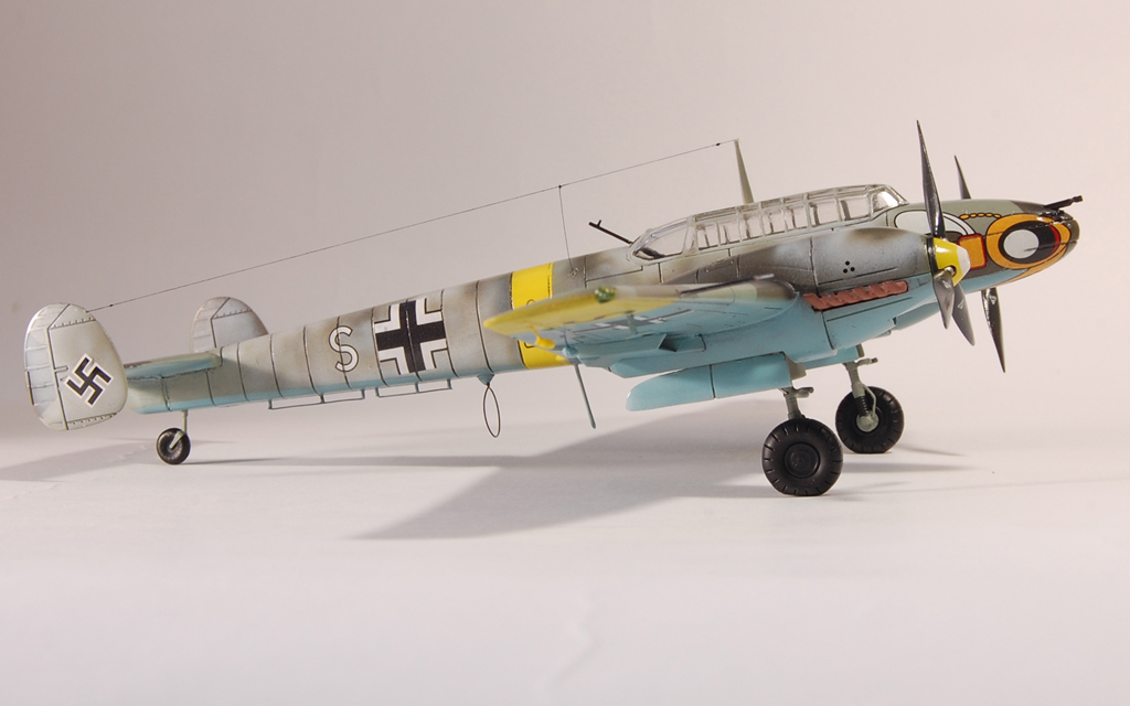 Bf 110 C-4/B из II SKG 210 зима 1941-1942 г.г.
