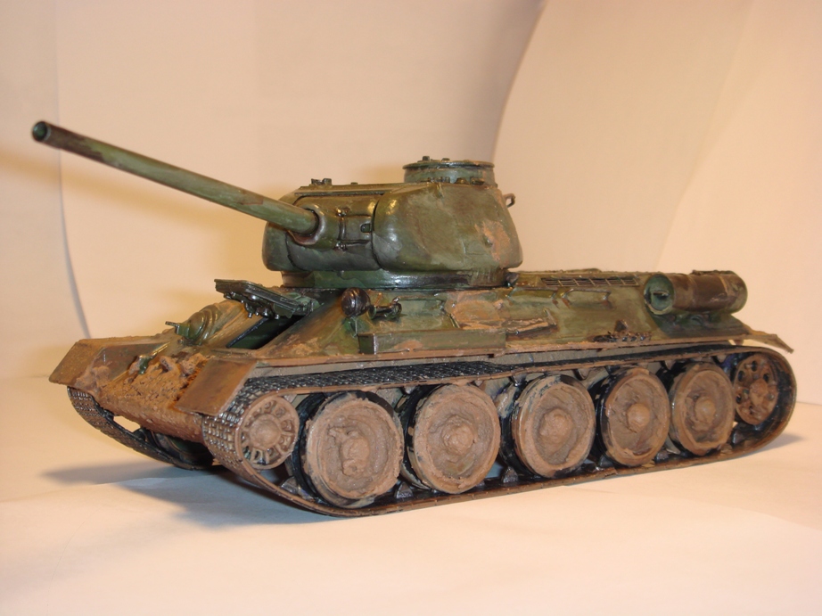 Т-34-85. Проба пера