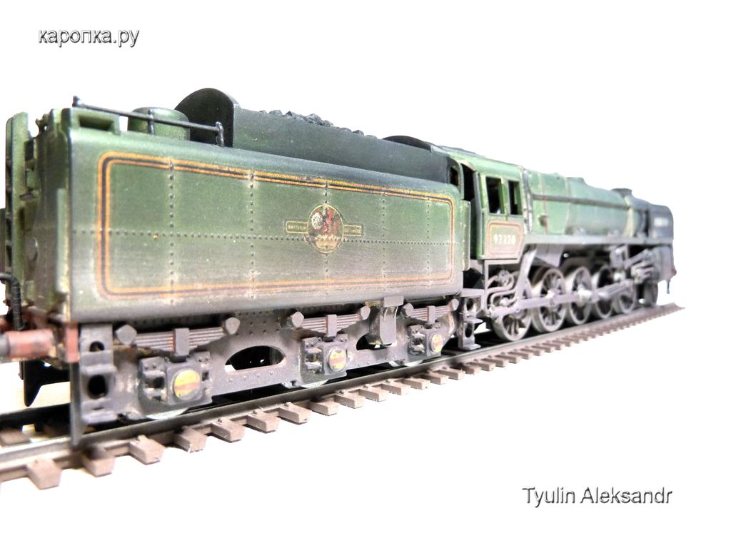 Британский локомотив "EVENING STAR"  (ОО)