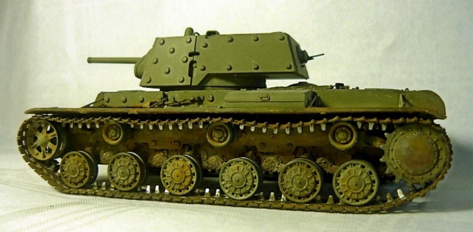 КВ 1 с доп. бронировкой.