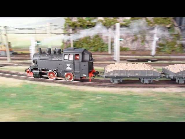 Паровозик от PIKO. Restored steam train from the old Piko.