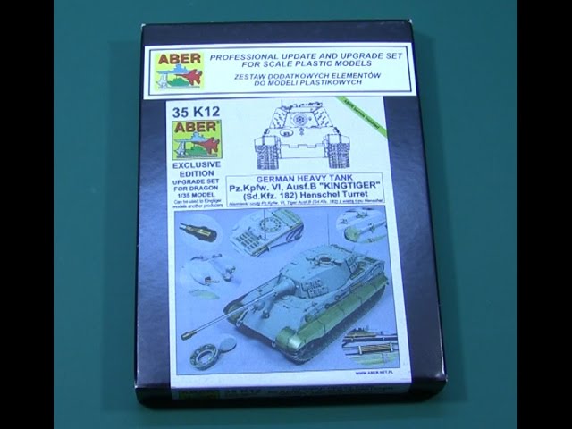 Aber 35K12 German Heavy tank PzKpf Vl Ausf b King tiger exclusive edition