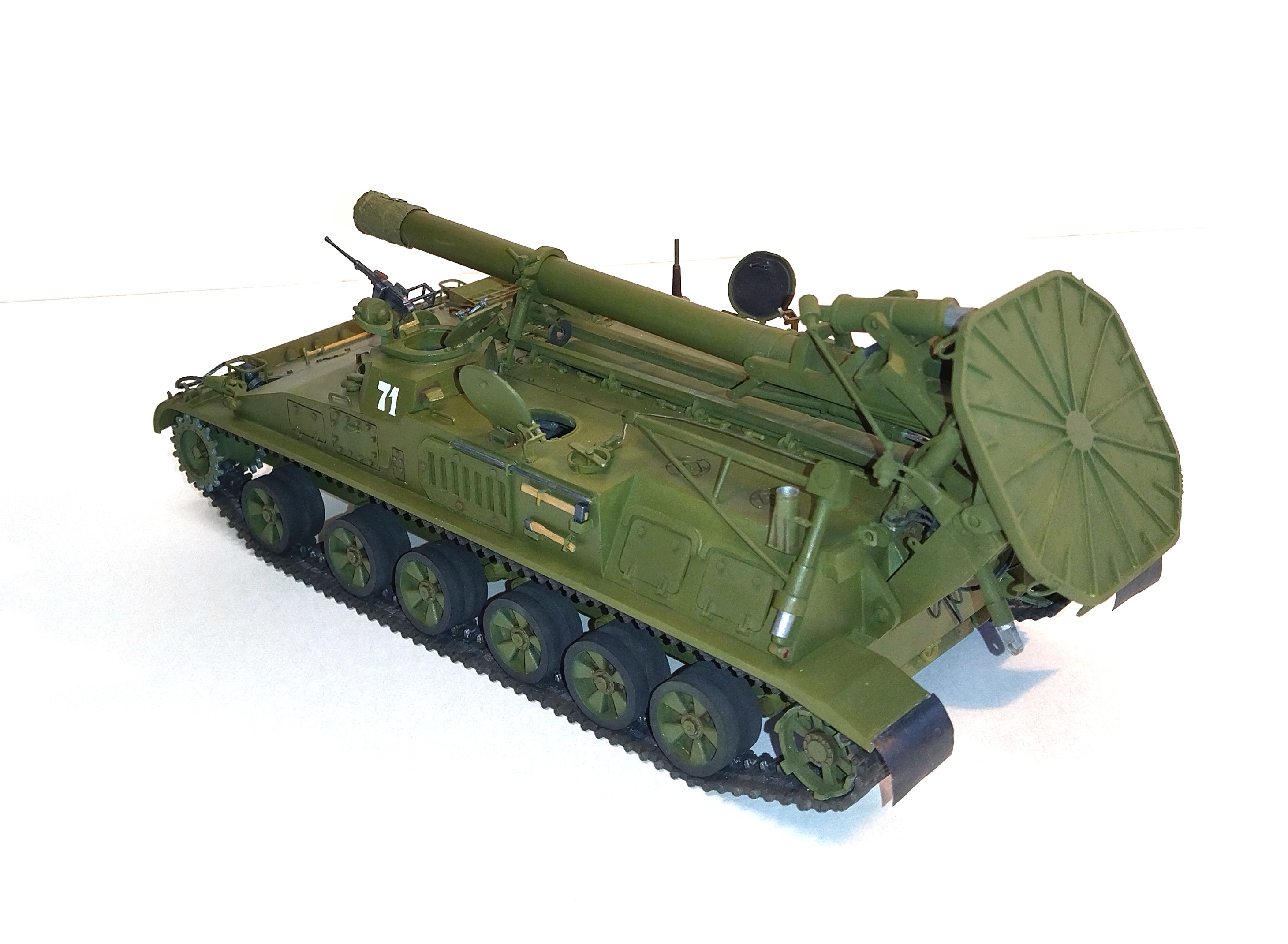 240-мм самоходный миномет 2С4 "Тюльпан" — Каропка.ру — стендовые модели ...
