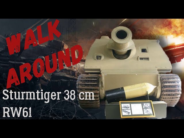 Sturmtiger 38 cm RW61 (Walk around)