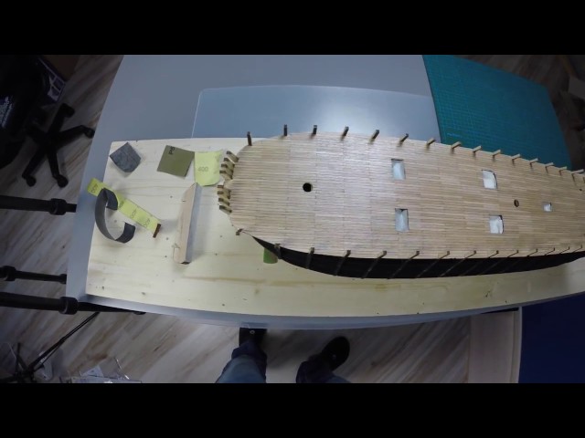 Сборка линейного корабля 12 Апостолов, 1:100, часть 12