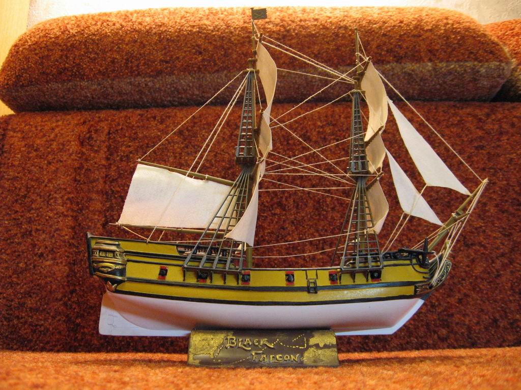 Black Falcon (Моделист, Пиратский бриг "Черный Сокол", Артикул 115003 ...