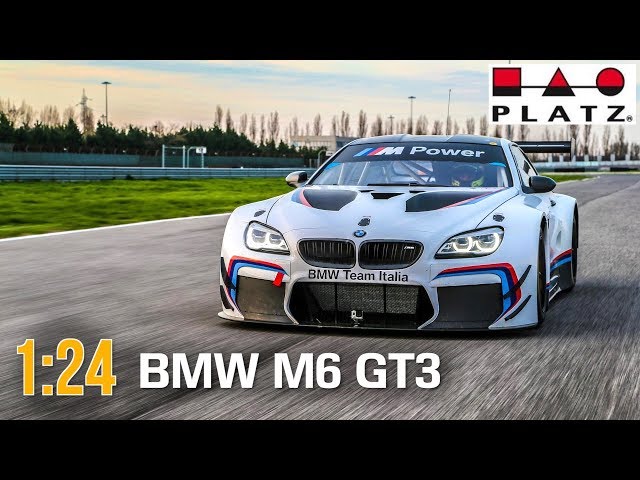 BMW M6 GT3 :: 1/24 :: Platz :: Распаковка и обзор
