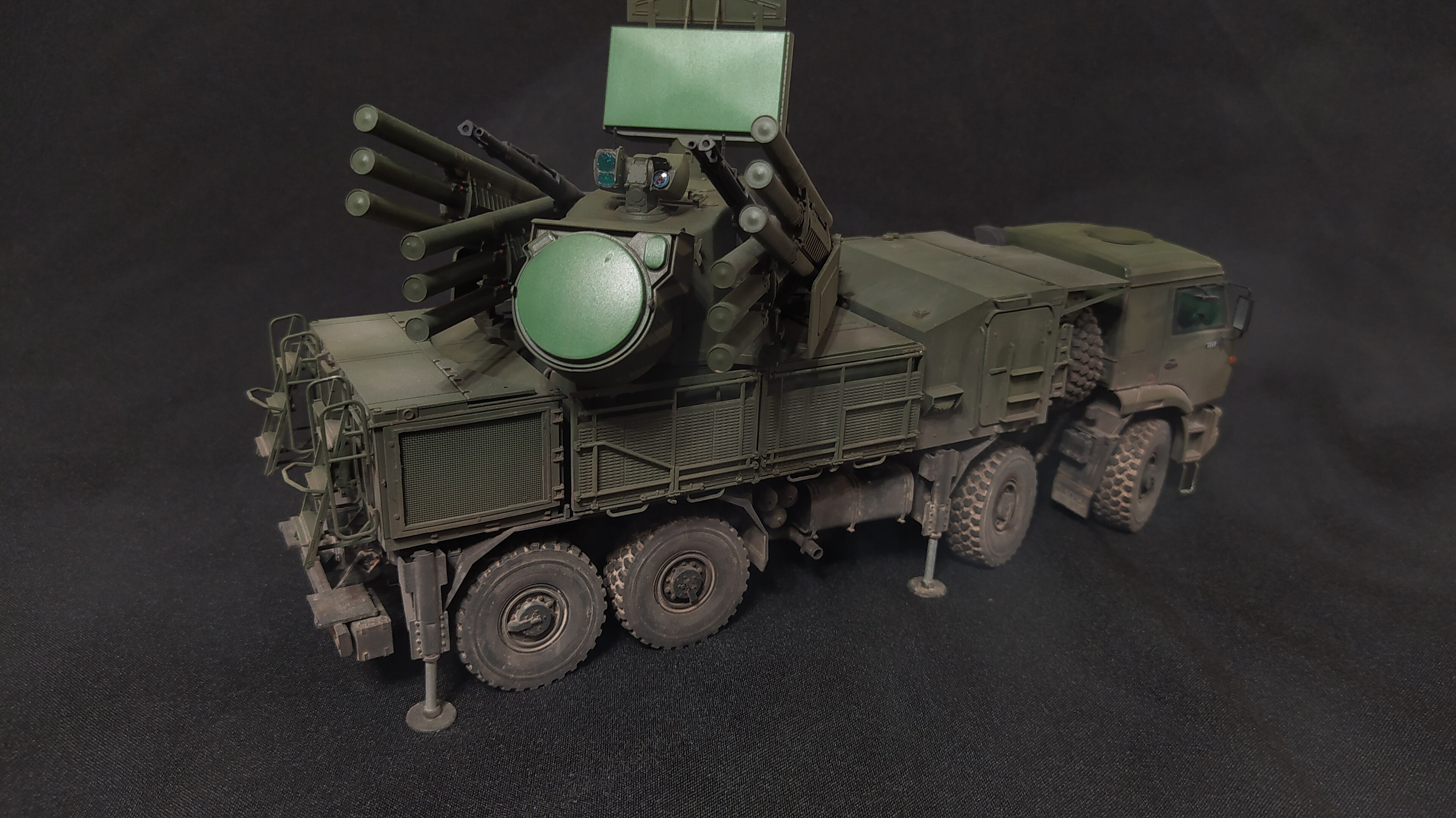 ЗРПК "Панцирь-С1" — Каропка.ру — стендовые модели, военная миниатюра