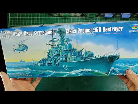 Обзор Проект 956 "Современный" от Trumpeter