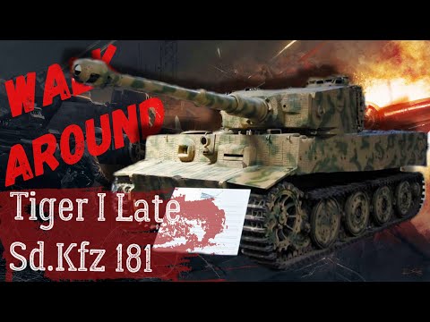 Tiger I Late Sd Kfz 181 (Walk around)