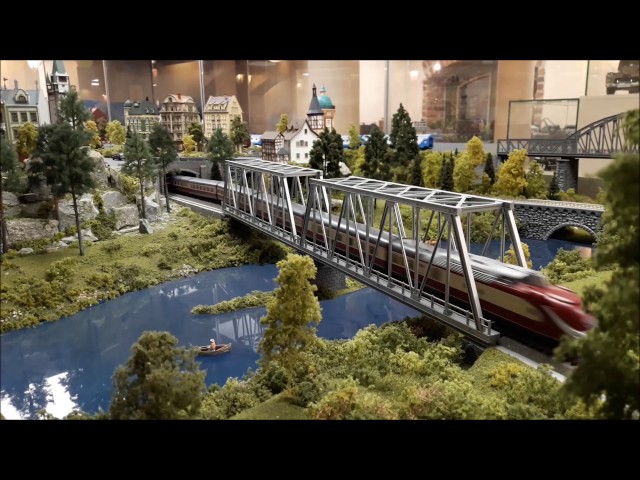 Miniatūrā pasaule * Миниатюрный мир * Железнодорожный макет в Риге (РИГА, LIDO ATPŪTAS CENTRS)