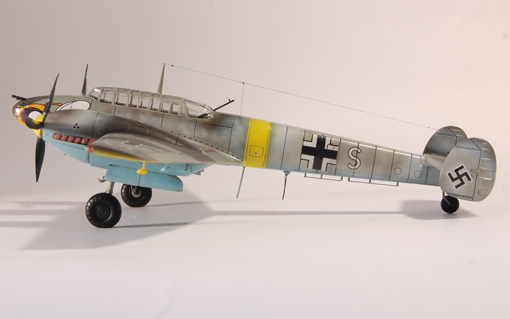 Bf 110 C-4/B из II SKG 210 зима 1941-1942 г.г.