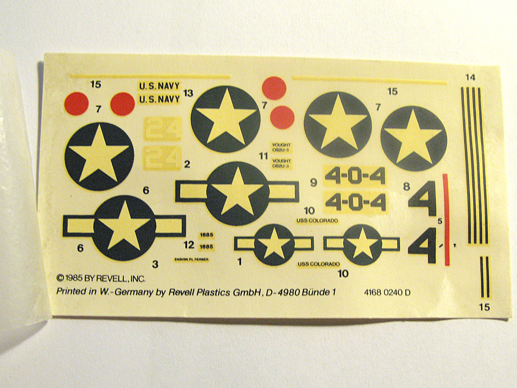 OS-2-U3 "Kingfisher"   Revell 1/72