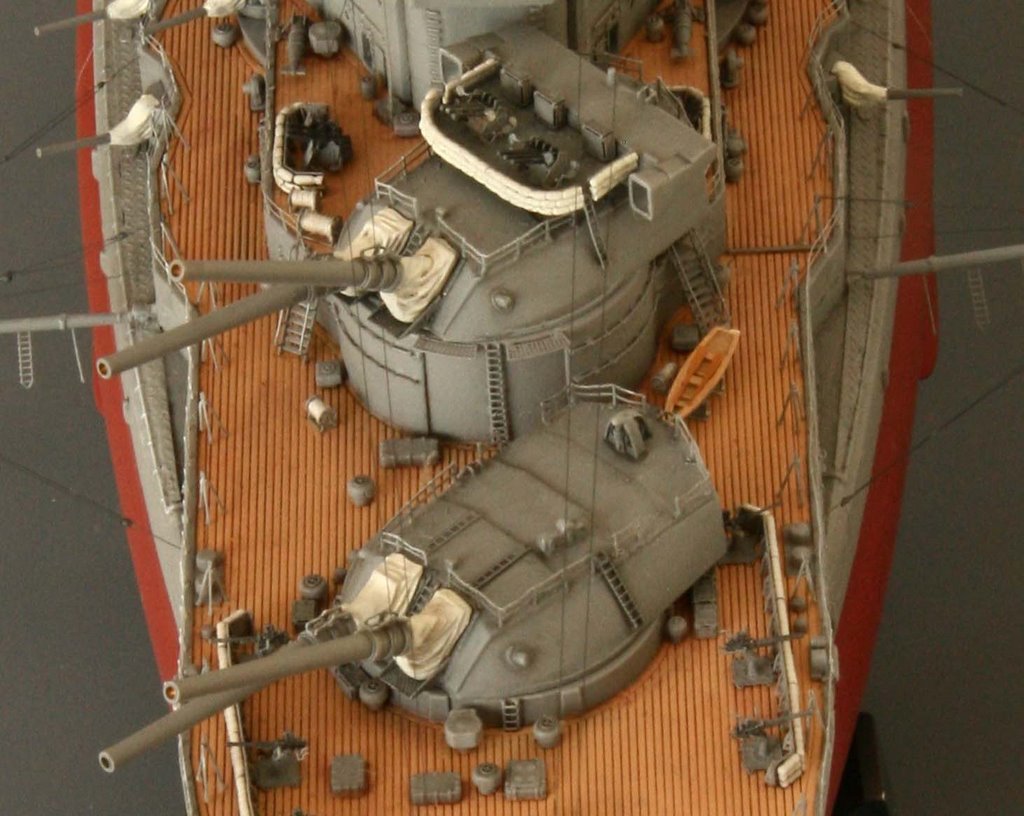 Линейный корабль Нагато. Япония. Конец 1944г. Масштаб: 1/350