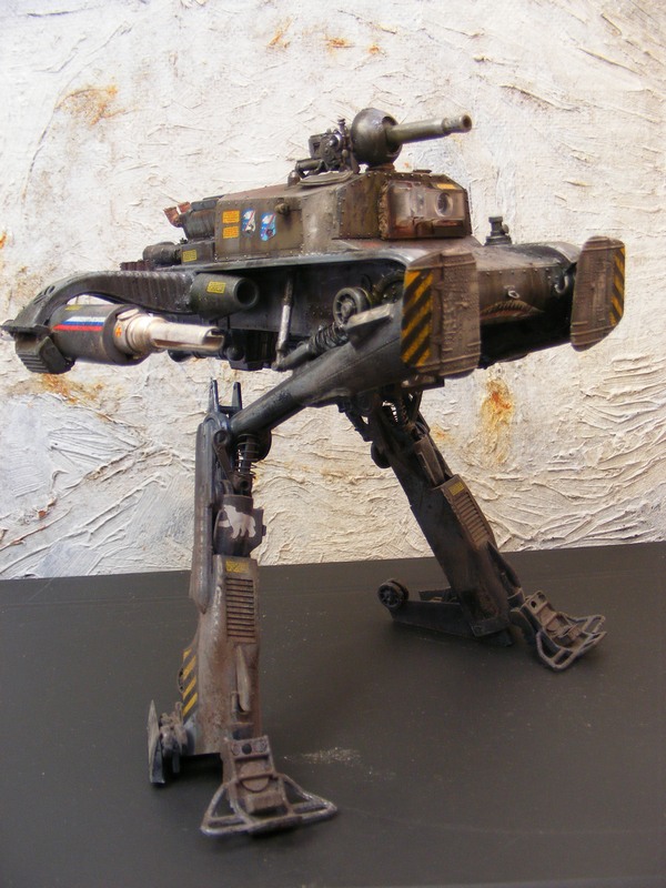 Лёгкий шагоход "САЙГА"