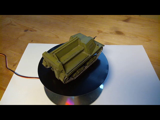 Модель артиллерийского тягача "Комсомолец" 1/35 Часть 2