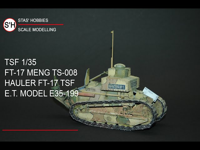 French Light Tank FT-17 TSF 1/35