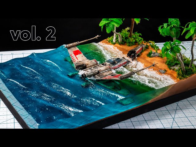 Fantastic Ultra-Realistic Diorama / STAR WARS Diorama The Battle of Scarif (Part 2)