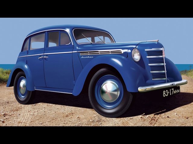 Обзор Москвич-401-420 Седан - сборная модель от ICM в масштабе 1/35