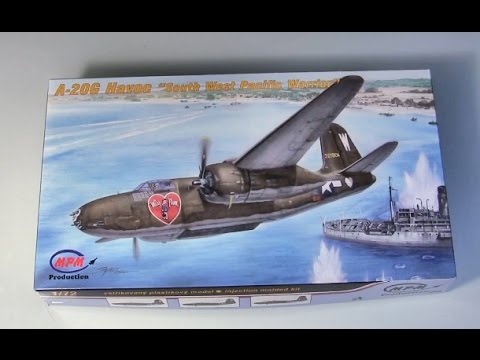 MPM A-20G Havoc 1/72 scale model сборная модель самолета