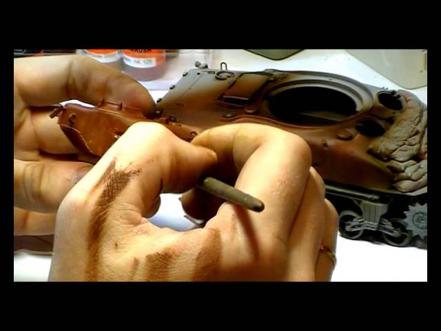 Мастер класс А.Пронина на выставке "Техника в масштабе". Часть2