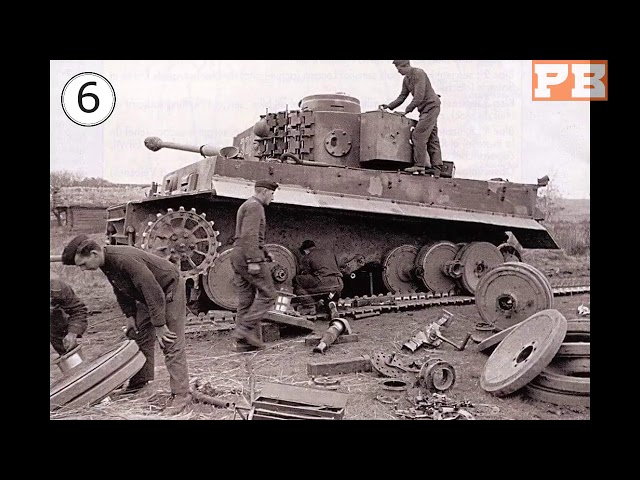 Как немцы собирали танки Тигр-I. Сборочный конвейер. Шаг за шагом/WW II/✠ Tiger 1 - PzKpfw. VI ✠