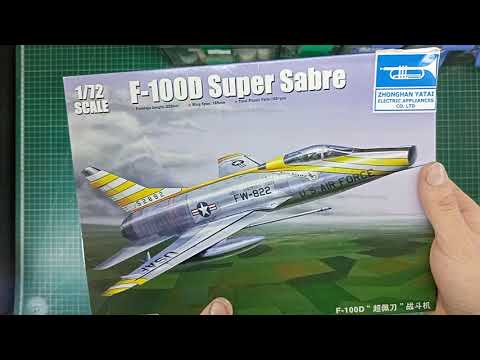 Обзор F-100D Super Sabre от Trumpeter