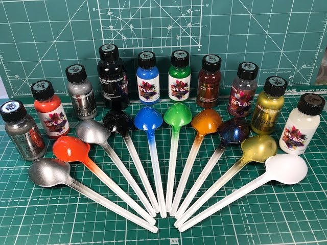 Обзор химии Splash Paint - Часть 2