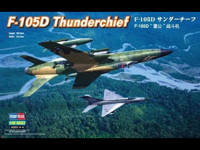 В мире моделизма выпуск 263 - Republic F-105D Thunderchief