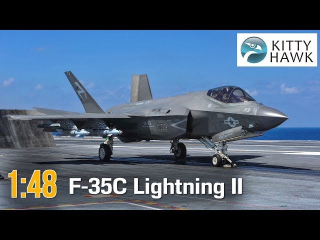 F-35C Lightning II :: 1/48 :: Kitty Hawk :: Распаковка и обзор