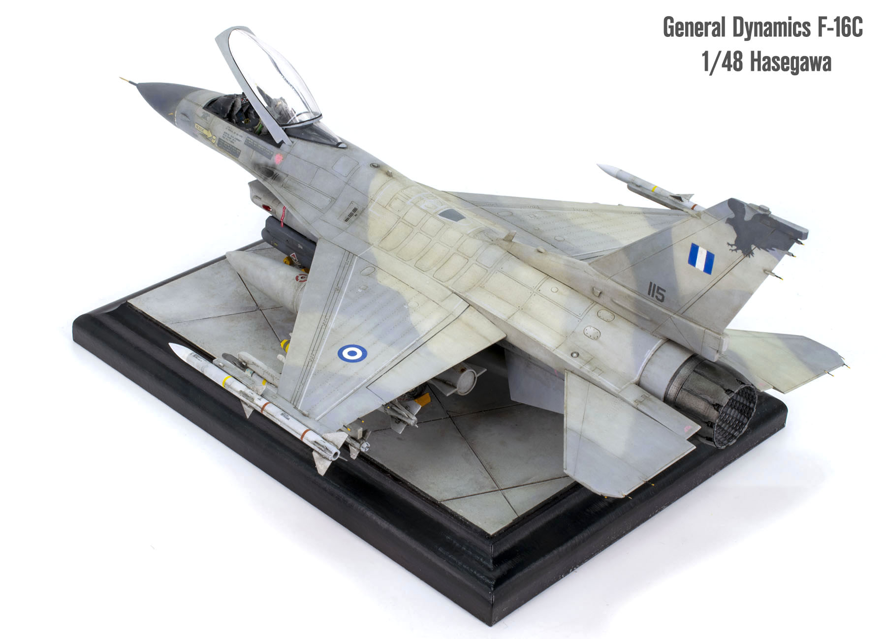 General Dynamics F-16C Falcon — Каропка.ру — стендовые модели, военная ...