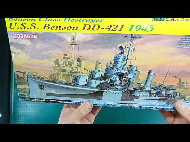 Обзор U.S.S. Benson DD-421 1945 от Dragon