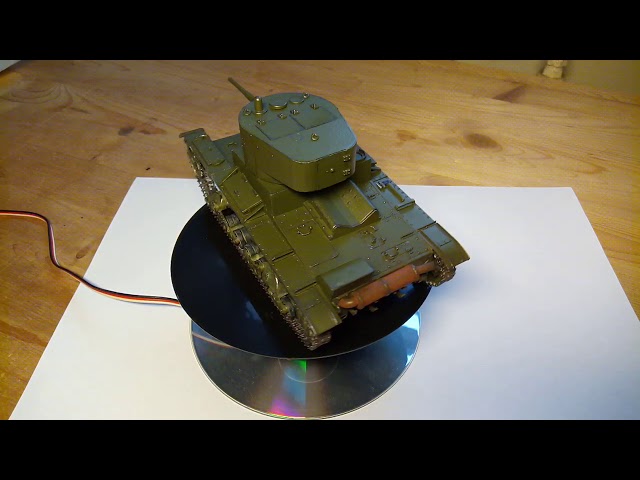 Модель танка Т-26 1/35 Часть 2