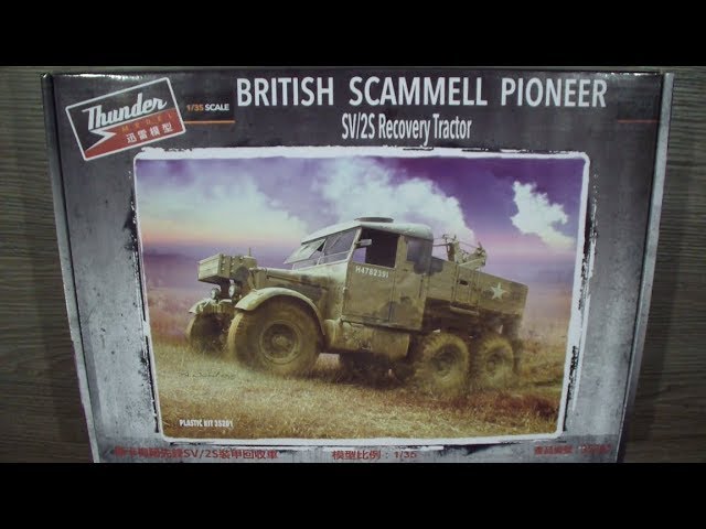 Обзор Scammell Pioneer SV/2S, Thunder Model 35201