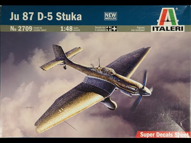 Italeri JU 87 D-5 Stuka 1:48 № 2709 Review