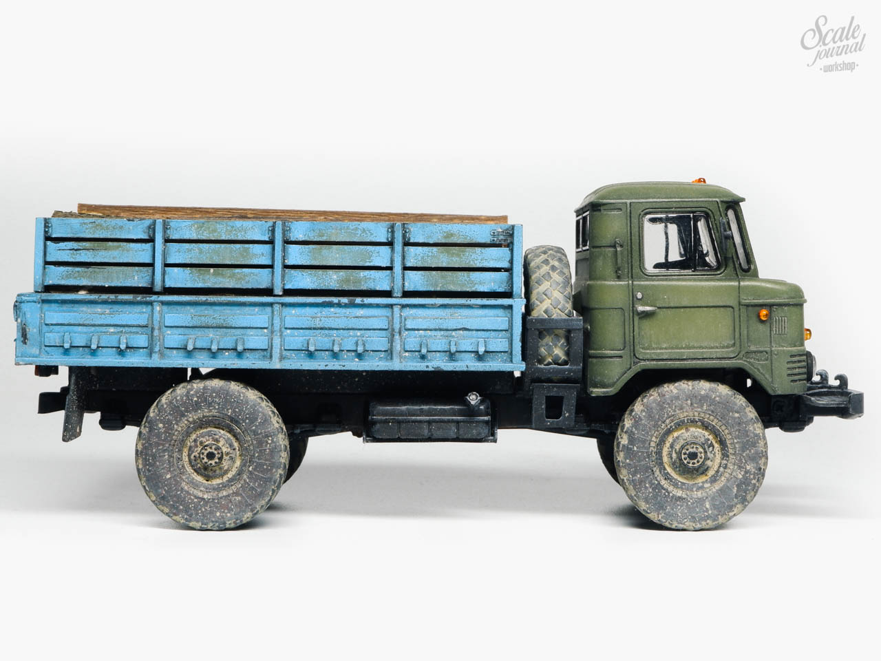 ГАЗ-66 Шишига — Каропка.ру — стендовые модели, военная миниатюра