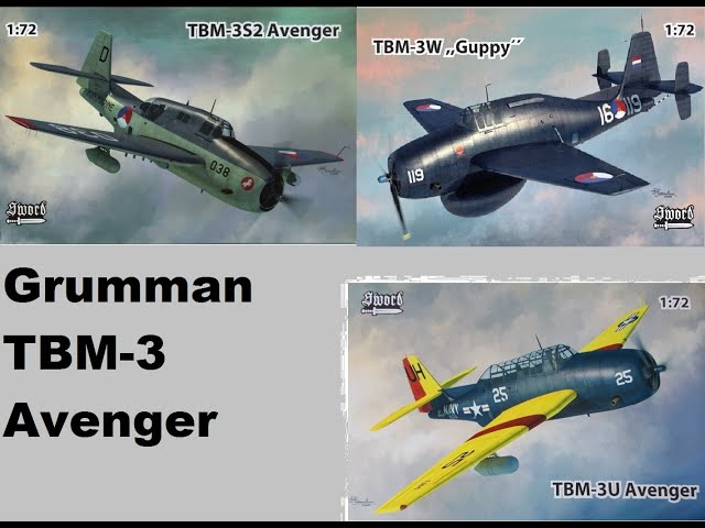 В мире моделизма выпуск 286 - Grumman TBM-3 Avenger