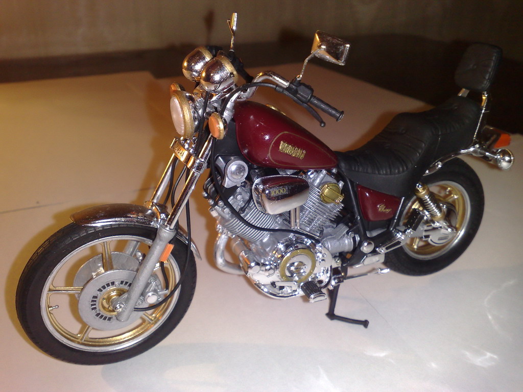 Tamiya Yamaha VX1000 "Virago" в масштабе 1:12.