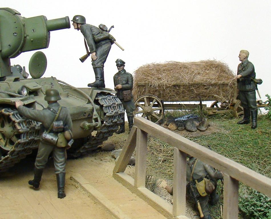 Диорама "Тяжелый случай"