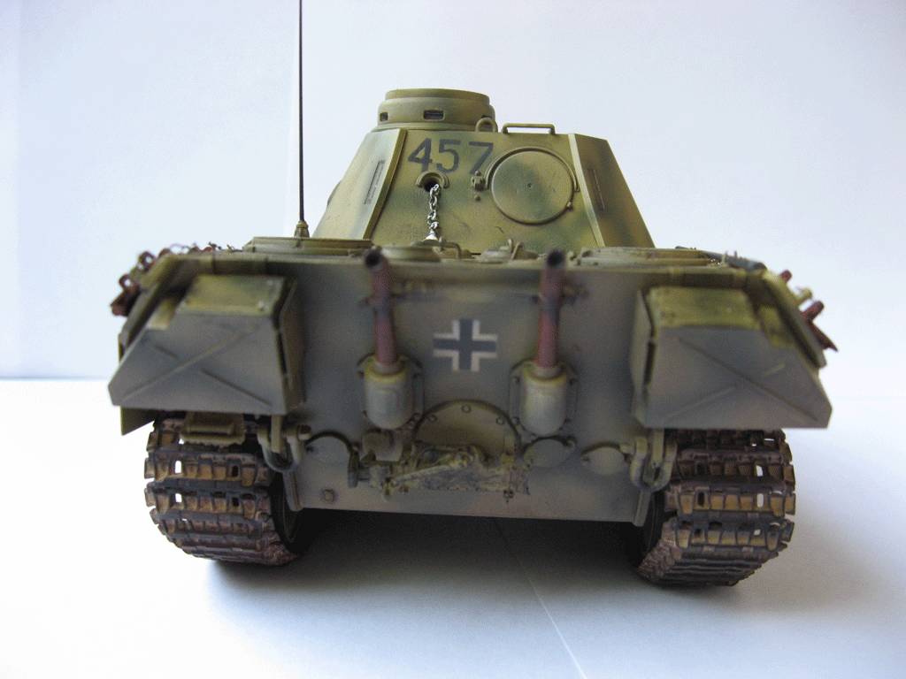 Panther ausf.D от Dragon .масштаб 1:35