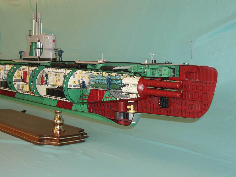 Подводная лодка 613 проекта "ORZEL" 1:50