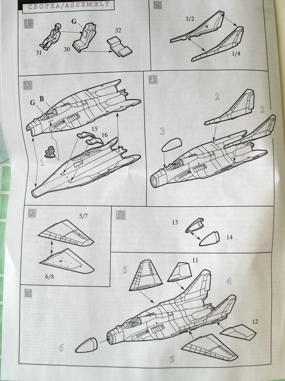 Советский истребитель-бомбардировщик МиГ-29