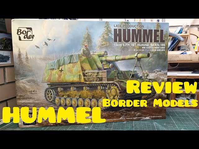 ОБЗОР! Hummel Sd.Kfz.165, Border 1/35. REVIEW!