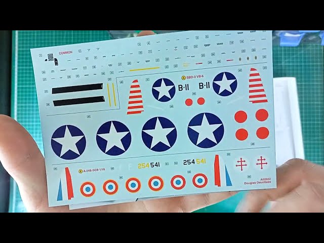Обзор Douglas SBD-3/5 Dauntless от Airfix