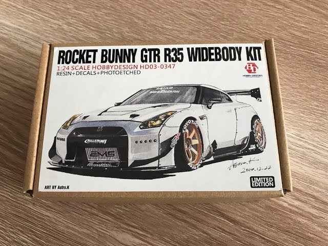 Tamiya: Nissan GT-R R35 - Обзор комплекта Rocket Bunny