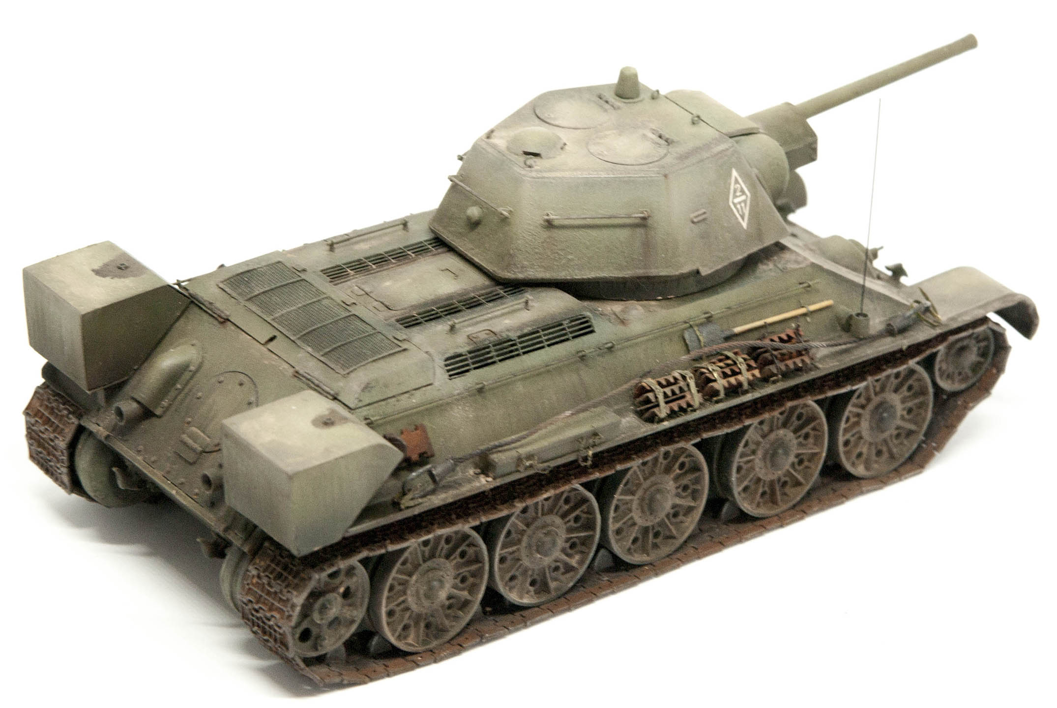 Т-34 завода СТЗ (обр. 1942 г.) — Каропка.ру — стендовые модели, военная ...