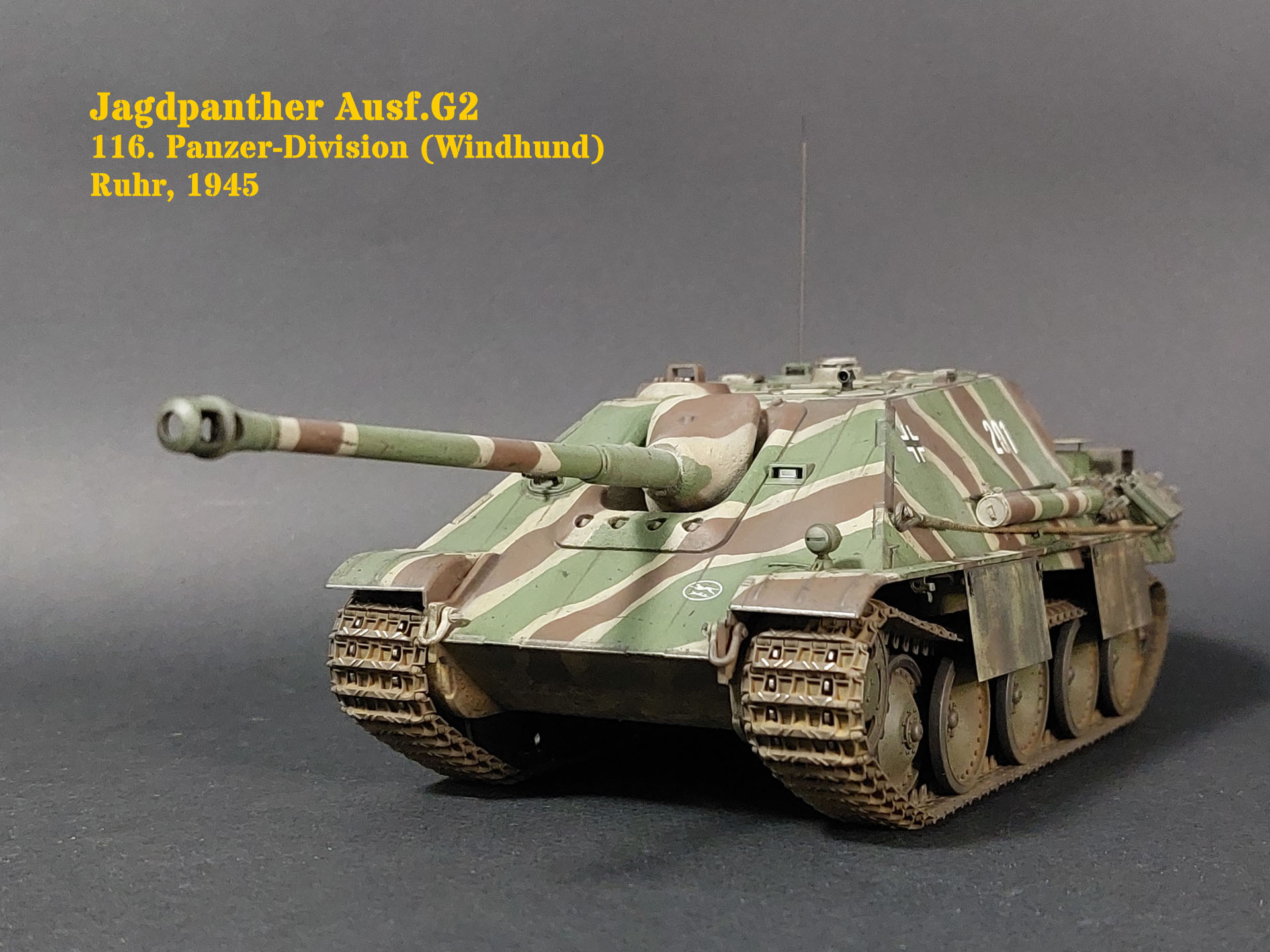 Jagdpanther Ausf.G2 — Каропка.ру — стендовые модели, военная миниатюра